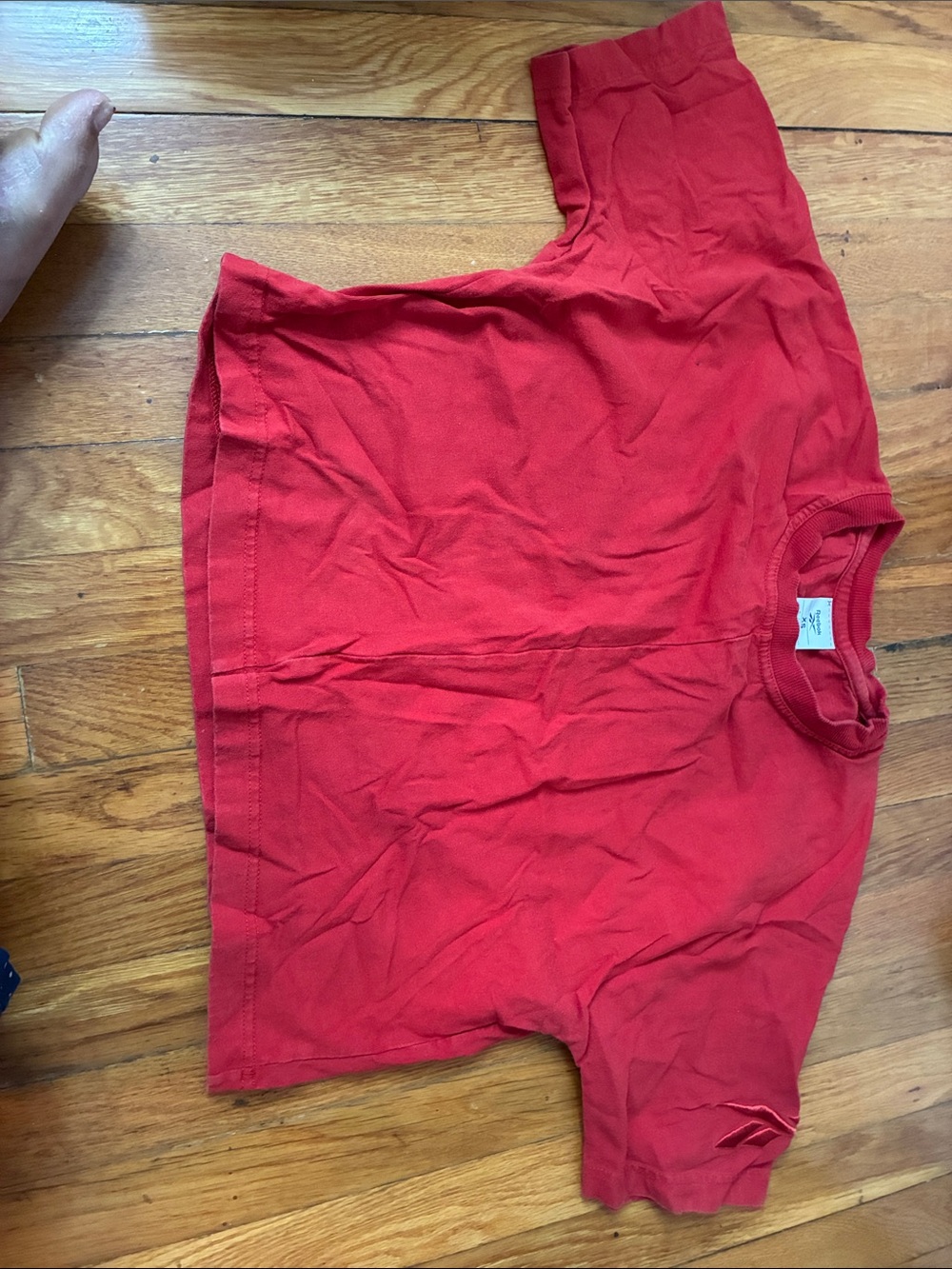 Reebok Red Short Sleeve Tee